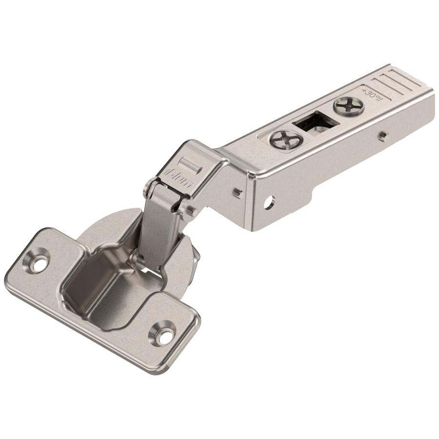 79A9556.T1 CLIP top angled hinge 30° II, overlay, boss: screw-on