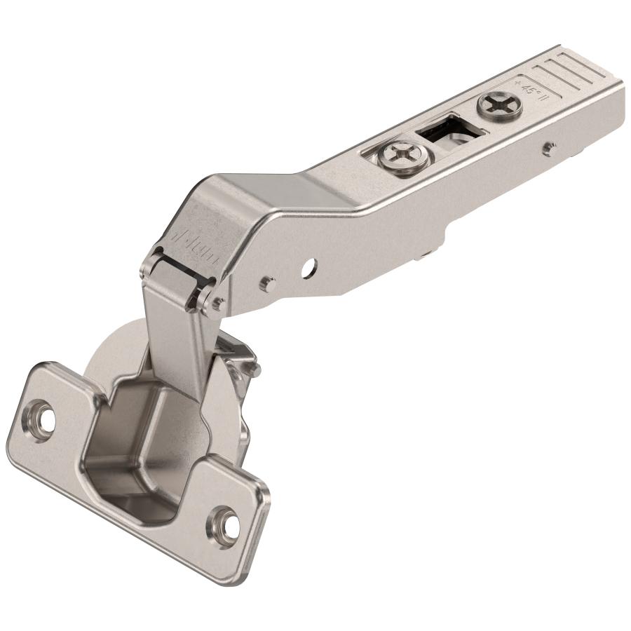 79T5550 CLIP top angled hinge 45° II, overlay, boss: screw-on