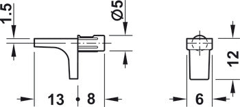 K-Line Shelf Supports